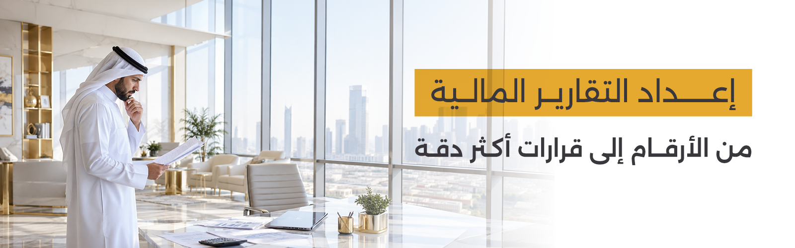 إعداد التقارير المالية: من الأرقام إلى قرارات أكثر دقة